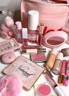 pink makeup, pink makeup aesthetic, aesthetic makeup,girly makeup, too faced,rare beauty,dior beauty, skincare, aesthetic skincare, makeup vanity, sol de Janeiro, makeup collection, makeup.. Makeup Wishlist Ideas, Make Up Astethic, Blush Makeup Products, Pinkish Makeup, Trending Makeup Products, Pink Makeup Aesthetic, Pink Aesthetic Makeup, Pretty Pink Aesthetic, Blush Aesthetic