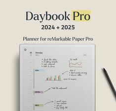 Transform Your Planning with Daybook Pro 2024-2025 Aesthetic Daily Planner Template, Digital Planner Free Download, Planner Template Aesthetic, Planner Free Download, Goodnotes Free, Study Planner Template, Aesthetic Daily Planner, Minimalist Digital Planner, Digital Monthly Planner