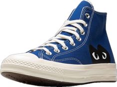 Cdg Play, Converse Chuck 70, Chuck 70, Blue Quartz, Converse, Street Wear, Sneakers, Blue