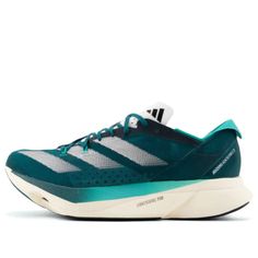 Adidas Men's Adizero Adios Pro 3 'Legacy Teal' Running Shoes Id8470 Multi Size Shoes Are Brand New And Have Never Been Worn. Shoes Come With Their Original Box. Adidas Running Shoes With Abzorb Midsole For Light Sports, Adidas Athleisure Running Shoes With Abzorb Midsole, Adidas Running Shoes With Abzorb Midsole For Casual Wear, Adidas Green Running Shoes, Adidas Marathon Sneakers, Adidas Boost Mens, Adizero Adios Pro, Adidas White Shoes, Adidas Shoes Mens