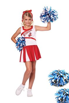 These DIY cheerleading pom-poms are fun to use for sports games or at home to watch your favorite game. Learn how to make your pom-poms with easy-to-follow steps in this tutorial. Go, Team! What are your team colors? #cheerleading #pom-poms #crafts #DIYPom-poms #GoTeam High School Cheerleader, School Cheerleader, Blue Pom Poms, California Costumes, Cheer Coach, Blue Tissue Paper, Cheerleader Costume, Black Tissue Paper