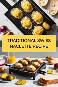 Raclette cheese melting over potatoes on a grill with bread and vegetables nearby. Swiss Raclette, Raclette Recipes, Swiss Cuisine, Rustic Dinner, Raclette Cheese, Raclette Grill, Dinner Experience, Rustic Recipes, Measuring Ingredients