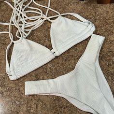 Reposhing This Item I Purchased From @Missyt118. Loved It, But Ready To Rotate For Something New. Questions? Leave A Comment Below! White Moisture-wicking Sports Swimwear, White Moisture-wicking Beachwear Bottoms, Montce Swim, Womens Swim, Swimming, Women Shopping, Color