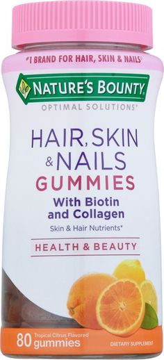 No 1 brand for hair, skin &amp; nails. With biotin and collagen. Skin &amp; hair nutrients. Healthy &amp; beauty. Beauty starts on the inside. At Nature's Bounty, we believe health and beauty go hand in hand. With nearly 50 years of making quality vitamins and more than 20 years in the beauty business, you can trust th Best Hair Growth Vitamins, Best Hair Vitamins, Natures Bounty, Hair Nutrients, Nail Vitamins, Hair Cleanser, Hair Skin And Nails, Vitamins For Hair Growth, Home Remedies For Hair