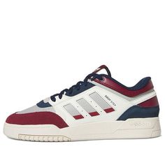 adidas Originals Drop Step Low Directional Shoes 'Navy Red' HQ7118 Stylish Sneakers, Adidas Originals, Perfect Pair, Your Perfect, Adidas, Navy, The Originals, Sneakers, Red