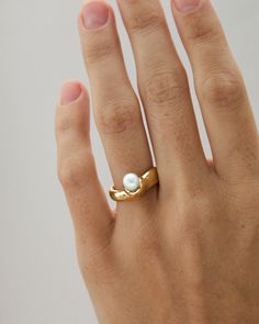 costa ring – Hernan Herdez Modern 14k Gold Pearl Open Ring, 14k Yellow Gold Rings With Pearl Charm, Timeless Yellow Gold Open Pearl Ring, Modern 14k Yellow Gold Pearl Ring, Modern 14k Gold Pearl Ring For Wedding, Modern Yellow Gold Pearl Promise Ring, Timeless 14k Gold Pearl Open Ring, Timeless 14k Gold Open Pearl Ring, Yellow Gold Open Ring With Pearl Drop