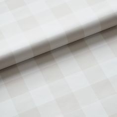 an image of a white checkered table cloth