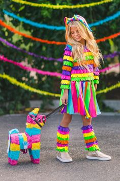 Pom Pom Skirts For Kids, Book Week Unicorn Costume, Mid Fit Toys Dyi Costumes, Luli Pampin Dress, Garbage Bag Dress For Kids, Llama Llama Costume Teacher, Toy Costumes For Kids, Alphabet Fancy Dress, Pinata Headband