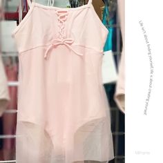 Bnwt Leo/Dress With Pjnk Overlay..This Is Perfect For Your Ballet Class, Lyrical Or Just About Any Other Class. Fabulous And Phenomenal ! Bundle To Save. Price Is Firm Ballet Class, Kids' Dresses, Spaghetti Strap, Spaghetti, Ballet, Pink, Dresses, How To Wear