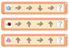 three different types of buttons with arrows pointing to the left and right directions on them