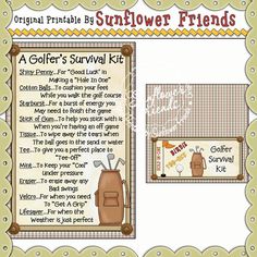 the sunflower friends survival kit