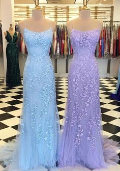 Sweep Train Prom Dress, Navy Prom Dresses, Mermaid Prom Dresses Lace, Purple Dresses, Spaghetti Strap Prom Dress, Lace Prom Dress, Dress Spaghetti, Candy Pink, Prom Dresses Lace