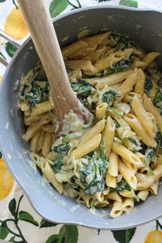 This creamy one pot spinach and artichoke pasta is the best easy vegetarian weeknight dinner with minimal cleanup! For as much as we love to cook, we loathe washing dishes. It’s not uncommon for dirty pans to pile up in our kitchen over the course of a few days! So whenever we can dream up ... The post One Pot Spinach and Artichoke Pasta appeared first on The Candid Cooks. Spinach And Artichoke Pasta, Spinach Artichoke Pasta, Comfort Dinner, Artichoke Pasta, Healthy Comfort, Creamy Spinach, Spinach And Cheese, Spinach Artichoke, Vegetarian Recipes Easy