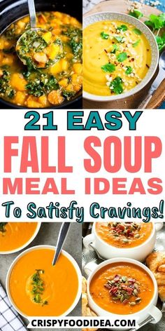 21 easy fall soup meal ideas to satisfy craves