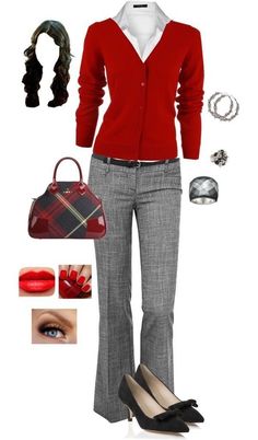 Grey Pants Outfit, Professional Style, Legally Blonde, Stylish Work Outfits, Business Professional, Grey Pants