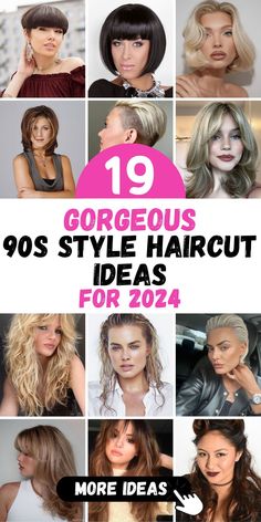 Ladies, it's time to celebrate the spirit of the 90s with our captivating collection of 90s haircuts for women. These 90s women's haircuts blend the allure of the era with a modern twist, ensuring you stand out regardless of your face shape. Our 90s haircuts for women accentuate your beauty and infuse a dash of retro charm into your look, making you the trendsetter you were born to be in 2024. 90s Haircut Long Layers, 90s Haircuts Long, Bangs Layers, Women's Haircuts, Haircuts Ideas, Latest Haircuts