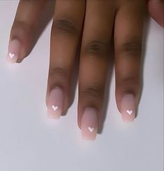 Nails Very Simple, Simple But Cute Short Nails, Highschool Nails Ideas, Nail Designs Really Short Nails, Plain Oval Acrylic Nails, Cheap Nail Designs Acrylic, Mail Inspo Medium Length, Acrylic Nails No Tips, Nails Acrylic For 11-12