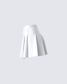 The cutest flirty, sporty tennis skirt for on and off the court 🤍 Constructed from lightweight suiting fabric, and complete with a top stitched pleat, and an invisible side zipper. Give us a twirl, babe & be the stunner you're born to be 💁‍♀️ Elegant Fitted Tennis Skirt For Spring, Mini Pleated Tennis Skirt, Spring Tennis Mini Skirt In Solid Color, Tennis Mini Pleated Skirt, Chic Fitted Tennis Skirt For Spring, Pleated Stretch Skirted Skort, Stretch Pleated Skirted Skort, Pleated Stretch Skort, Elegant Stretch Tennis Skirt For Spring