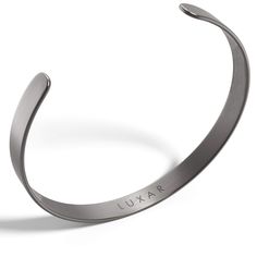 PRICES MAY VARY. ☑️ LUXAR PRESENTS OUR TITANIUM MEN'S CUFF BRACELET - with an elegant brushed titanium finish, one of the strongest, lightest and most durable metals on Earth. ☑️ THE ORIGINAL LUXAR BRACELET - with new and improved design for maximum comfort. ☑️ LARGE SIZE FITS 7 - 8 INCH WRIST SIZES. Squeeze to slightly reduce size or pull apart to enlarge. ☑️ DESIGNED FOR MEN. Clean, sophisticated men's bracelet design for a discrete, masculine look. Luxar logo positioned on the inner cuff. So Minimalist Silver Wristband For Everyday, Everyday Silver Minimalist Wristband, Minimalist Silver Bracelets For Father's Day, Silver Minimalist Wristband For Father's Day, Adjustable Minimalist Gunmetal Bracelet, Silver Minimalist Wristband, Mens Bracelet Designs, Mens Cuff Bracelets, Gray Bracelet