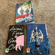 YA Book Bundle 2 The Isle Of The Lost, Isle Of The Lost, Disney Descendants, Animal Farm, George Orwell, Ya Books, The Isle