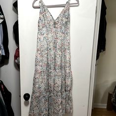 Shein Floral Maxi Dress, Never Worn. Pale Green/Blue With Flowers, Light And Perfect For Spring Or Summer. Ditsy Floral Print Maxi Sundress, Summer Sleeveless Ditsy Floral Maxi Dress, Summer Sleeveless Maxi Dress With Ditsy Floral Print, Ditsy Floral Print Maxi Sundress For Day Out, Maxi Sundress With Ditsy Floral Print For Brunch, Casual Floral Print Maxi Dress For Daytime, Casual Daytime Maxi Dress With Floral Print, Sleeveless Maxi Dress With Ditsy Floral Print For Brunch, Maxi Length Ditsy Floral Sundress For Day Out