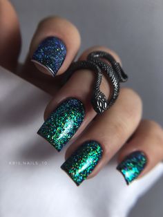 Glitter Nail, Glitter Nails, Nail Ideas, Fashion Looks, Glitter, Nails, Quick Saves