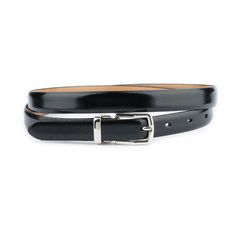 Introducing our Thin Black Belt with Silver Buckle, a sleek and versatile accessory designed to complement your dresses with elegance and style. Crafted from genuine leather, this belt combines quality craftsmanship with timeless design, ensuring both durability and sophistication. With a width of 2.0 cm (3/4 inches), this belt offers a subtle yet stylish accent to your ensemble, perfect for cinching your waist and adding definition to your silhouette without overpowering your outfit. The classi Black Belt Silver Buckle, Belt For Dresses, Belt Black, Suspender Belt, Metal Buckles, Belt Size, Belted Dress, Black Belt, Suspenders