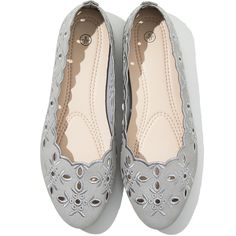 PRICES MAY VARY. 1.Attention-grabbing design: These beige and light grey mesh flats for women have a fine glitter on the upper to add sparkle to your ensemble.Warm tips for ladies with wide feet, we suggest you take one size up! 2.Elegant cut-outs upper: Ballet flats shoes for women have an upper made of cut-outs PU fabric that looks elegant and stylish. 3.Comfortable memory foam insoles: Women's flats insole is made of thick memory foam material that makes you feel like walking on clouds. These Gray Round Toe Flats For Spring, Gray Flats For Spring, Silver Slip-on Flats For Spring, Silver Pointed Toe Ballet Flats For Spring, Silver Closed Toe Synthetic Flats, Silver Synthetic Flats For Spring, Spring Silver Synthetic Flats, On Shoes Women, Women Ballet Flats