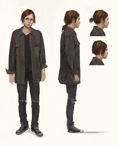 tlou, tlou 2, the last of us part 2, concept, art, game Ellie Williams Concept Art, Tlou Outfits, Ellie Art, Mushroom People, Last Of Us Part 2, Ellie Williams, Sketchbook Art, Last Of Us