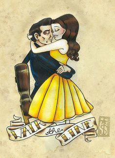 a drawing of a man and woman hugging each other with the words live for life on it