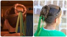 anna frozen hair - Google Search Hairstyles Halloween, Different Hair Styles, 5 Minute Hairstyles, Disney Hair