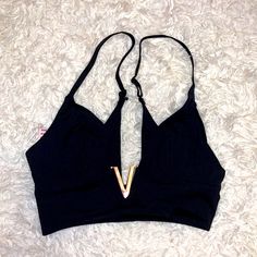 Make An Offer Today! New With Tags Victoria’s Secret Very Sexy V Bralette! Straps Adjustable. Price Is Negotiable, Respectful Offers Welcome. I Don’t Except Trades! Black Triangle Top Bra For Night Out, Victoria's Secret Summer Bra For Night Out, Victoria's Secret Summer Night Out Bra, Party Tops From Victoria's Secret, Bra Friendly, Victoria's Secret Party Tops With Built-in Bra, Victoria's Secret Black Evening Bra, Victoria's Secret Triangle Top With Built-in Bra, Fitted V-neck Sleepwear By Victoria's Secret, Victoria's Secret V-neck Sleepwear For Bedtime