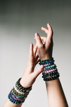 This black onyx stretch bracelet is minimalist and versatile. The sterling silver bead adds a bright accent. This bracelet is perfect alone, or stacked with your favorite bracelets. At checkout, choose 6 mm or 8 mm Black Onyx stones for your bracelet. Or buy both! Stack them up, or give one to a friend. The larger bead bracelets that my model is wearing are 8 mm bead bracelet. This bracelet is also available with a 14K gold filled accent bead: www.etsy.com/listing/271764716/black-onyx-bracelet-1 Adjustable Black Beads Wristband, Adjustable Wristband With Black Round Beads, Black Adjustable Stretch Bracelet With Gemstone Beads, Adjustable Black Onyx Bead Stretch Bracelet, Adjustable Onyx Beaded Bracelets, Adjustable Onyx Stretch Bracelet With Gemstone Beads, Adjustable Onyx Beaded Bracelets For Meditation, Adjustable Onyx Stretch Bracelet With Round Beads, Hand-strung Adjustable Onyx Stretch Bracelet