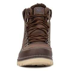 The work-to-office Ephraim boots deliver superior comfort with a distinguished look. This moc-toe style features a laced-up closure with D-ring eyelets. Leather Work Boots, Womens Work Boots, Closed Toe Shoes, Work Boot, Timberland Mens, Medium Brown, Shoes Shoes, D Ring, Work Boots