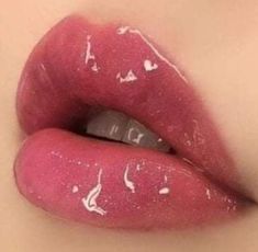 Lip Art, Beautiful Lips, Glossy Lips, Lipstick Makeup, Pink Lips