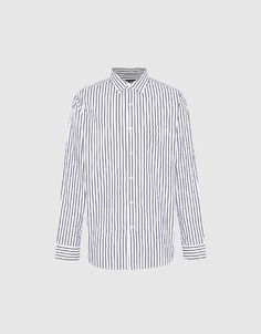 Category : Shirt
            
Thickness : Medium
            
Fit Type : Regular
            
Stretch Fabric : Non-Stretch
            
SPU : UMU230025
            
Fabric : 100% Cotton
            
Tips : wash with like colors,do not soak,do not pull hard.
                            Product Measurement Units: CM                                                                                                                                    Size                                                XS                                                S                                                M                                                L                                                XL Striped Cotton Shirt For Work, Striped Cotton Top With Spread Collar, Striped Cotton Button-up Tops, Casual Striped Button-up Dress Shirt, Striped Button-up Cotton Dress Shirt, Striped Top With Spread Collar And Button Closure, Striped Top With Button Closure And Spread Collar, Striped Cotton Button-up Shirt, Gift Season