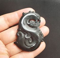 Chinese antiquity dragon phoenix bird Carved Amulet Jade Pendant,1.Material: natural black green jade stone bead, top with pass hole2.Size of bead:approx 54mmx40mmx6mm in size.3. this price is 1pendant.4. fit make earring /brooch/pendant/necklace ect jewelry,5.If you have speical requests, I'll be happy to do it for you.6.Returns:I accept returns.1)Send me an email within 7 days and let me know the item is being returned.2)I will refund your money after we recieve our merchandise.3)Precondition: Black Dragon Design Jewelry Gift, Black Spiritual Jewelry With Dragon Design, Spiritual Black Jewelry With Dragon Design, Black Jewelry With Dragon Design For Gift, Ancient Fish, Talisman Pendant, Phoenix Bird, Mythical Animal, Jade Ring