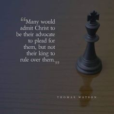 a chess piece sitting on top of a table next to a quote from thomas watton