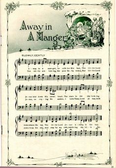 25+ Free Printable Vintage Christmas Sheet Music Christmas Notes, Stary Papier, Postal Vintage, Decoupage Vintage, Vintage Sheet Music