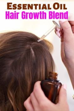 Essential Oil For Hair, Essential Oil Hair Growth, Natural Hair Growth Remedies, Hair Thinning, Home Remedies For Hair