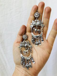 Taxco Earrings. Sterling Silver. Mexico. Frida Kahlo Taxco Silver Jewelry Mexico, Mexican Silver Jewelry, Cultural Art, Mexican Jewelry, Sparkly Things, Traditional Mexican, Dope Jewelry, Filigree Earrings, Bird Earrings