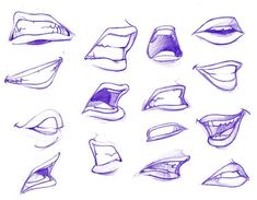 some different types of mouth shapes