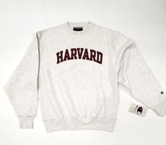 preowned Vintage Champion Sweatshirt Harvard Reverse Weave College Crewneck size Medium Dimensions shown on images Product Description preowned Vintage Champion Sweatshirt Harvard Reverse Weave College Crewneck size Medium Consider pictures as a part of the description and judge any and all cosmetic or other issues to your opinion before purchasing. PLEASE NOTE THE PICTURE IS THE ACTUAL ITEM, YOU WILL RECEIVE. Disclaimer: Please note that the colors and appearance of the item may vary slightly depending on your monitor settings. We strive to accurately represent our products in photos and descriptions, but please consider this factor when making your purchase. If you have any questions or need further clarification, please feel free to contact us before placing your order. Thank you for yo College Crewneck, Vintage Champion, Your Opinion, Active Wear, Product Description, Sweatshirts Hoodie