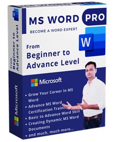 the ms word pro software box