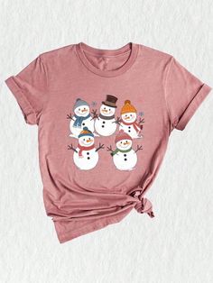 Get ready to celebrate the holidays in style with our vibrant Christmas Snowman Shirt! This eye-catching Winter Shirt features an adorable Christmas Snowman design that perfectly captures the festive spirit. Whether you're part of a Christmas Squad or simply want to spread joy, this Christmas Shirt is the ideal choice for family gatherings and holiday parties. Crafted with comfort and joy in mind, our Christmas gifts are perfect for anyone on your list. Looking for a unique Christmas Gift? This Christmas Squad Shirts, Snowman Shirt, Christmas Family Shirt, Snowman Design, Winter T Shirts, Christmas Tree Shirt, True Meaning Of Christmas, Jesus Shirt, Winter Shirts