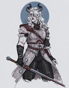 Tiefling Paladin, Tiefling Female, Dnd Paladin, Pathfinder Character, Dungeons And Dragons Art, Art Trade, Dungeons And Dragons Characters, Dnd Art