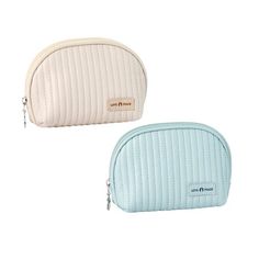 Cute Makeup Bag Mini Cosmetic Pouch For Women Small Quilted Beauty Bag Handy Zipper *2PCS  Material- Made of pu material, : polyester. This cute makeup bag is an designed to resemble a cute and compact half moon handbag, it features a adequate interior that can hold your makeup . Cute Size The lightweight makeup pouch can fit easily into your handbag. It is small enough to be carried around without being a burden, yet has enough storage capacity to keep your basic cosmetics handy. Friendly DesignWith its large opening design, this cute pouch allows for easy access to your small items, so you can quickly and easily find what you need, whether it is your favorite lipstick, lip gloss or wet wipe. Versatile Storage PouchNot can you store your makeup in this portable bag, but it can also hold s Cute Makeup Bag, Lightweight Makeup, Cute Pouch, Cute Makeup Bags, Makeup Organizers, Opening Design, Portable Bag, Makeup Organizer, Wet Wipe