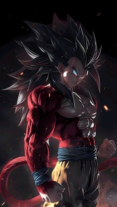 an image of the character gohan from dragon ball