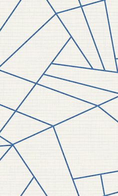 an abstract blue and white wallpaper design with lines in the middle that are diagonally crossed