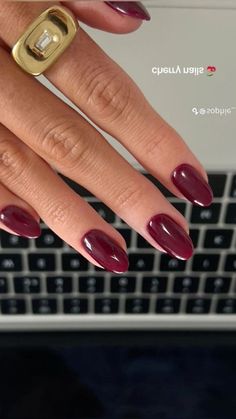 Discover 35 Trendy Burgundy Nails You Need to Try This Season for all the Nagel Inspo you need! From classic Red Nail Polish and Wine Nails to Short Burgundy Nails, these looks are perfect for every occasion. Elevate your style with Deep Red Nails or opt for Red Nail Varnish to make a bold statement. Looking for Thanksgiving Nails or Casual Nails? This collection has it all, including chic Nail Tattoos and unique Nail Swag ideas. Whether you're into specific Nail Type looks or just need Nagel... Cocktail Nails, Classy Acrylic, Thanksgiving Nail Designs